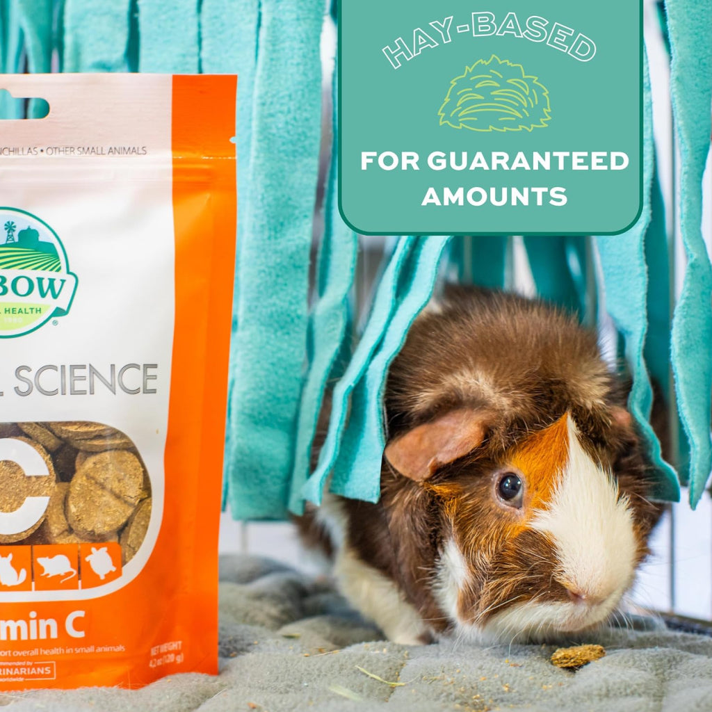 Oxbow Natural Science Vitamin C Supplement For Small Animals (60 ct)
