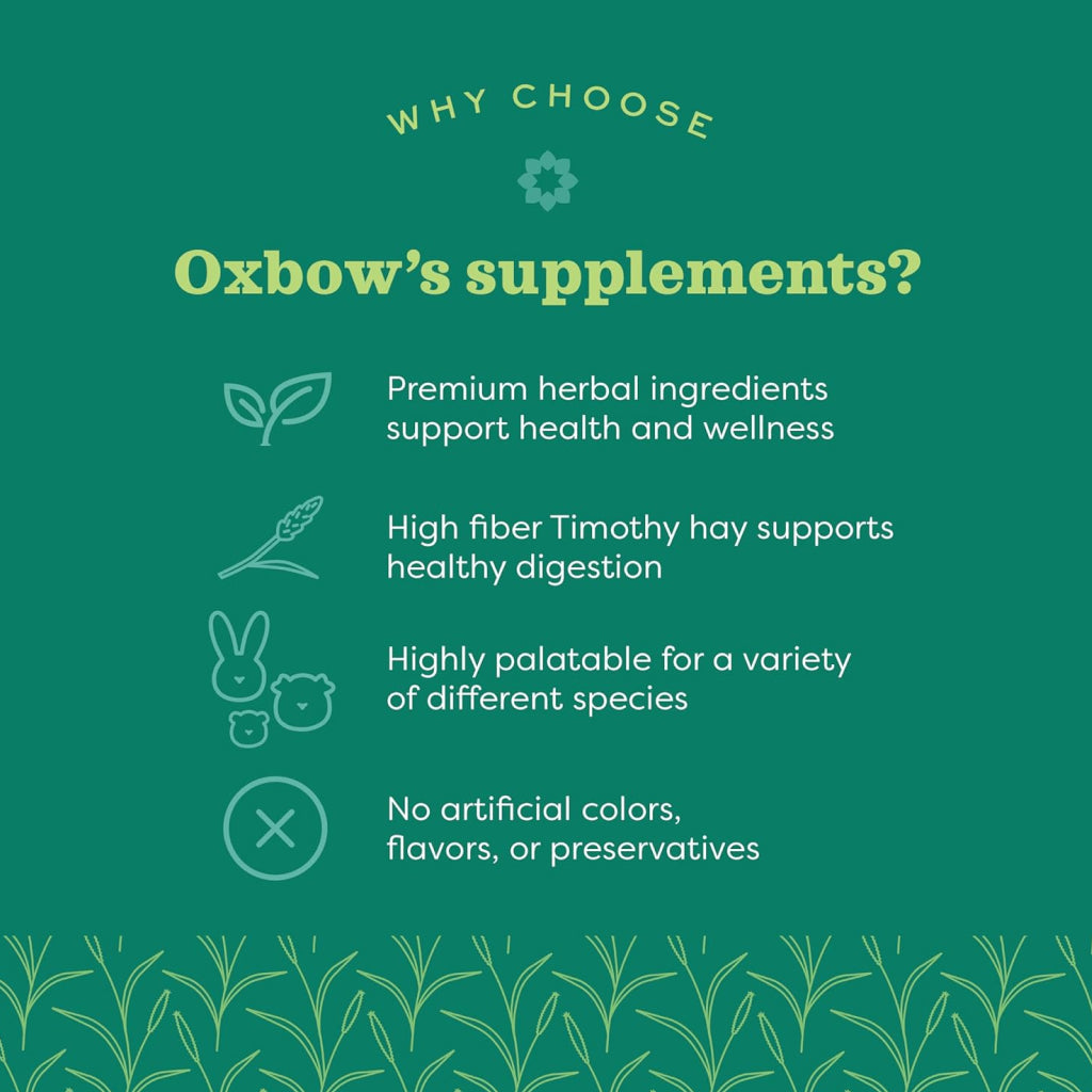 Oxbow Natural Science Vitamin C Supplement For Small Animals (60 ct)