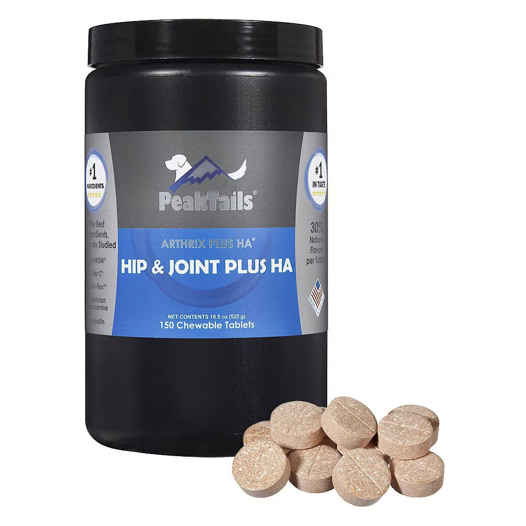 PeakTails Hip & Joint Plus HA for Dogs