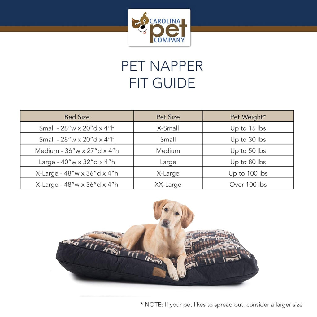 Pendleton Glacier National Park Pillow Pet Bed with Removable Cover
