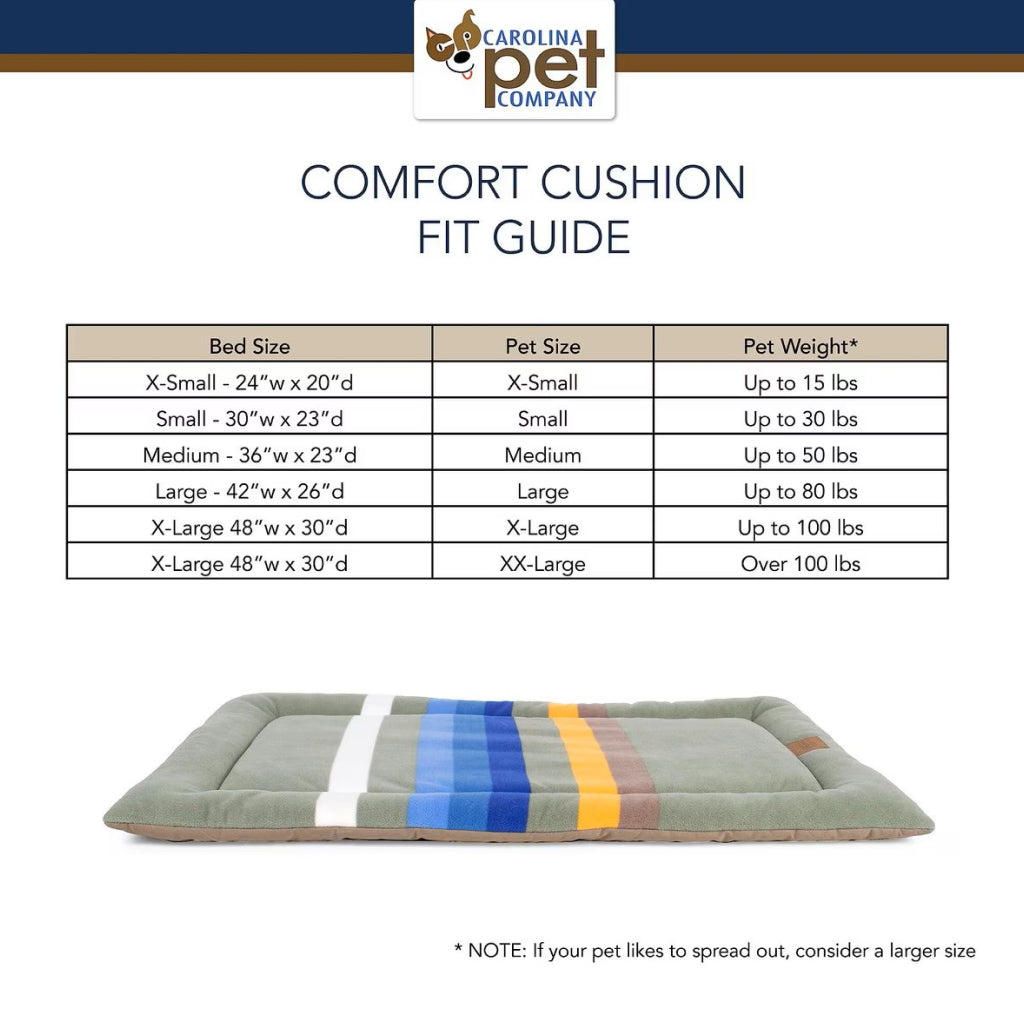 Pendleton Grand Canyone National Park Comfort Cushion Pillow Bed