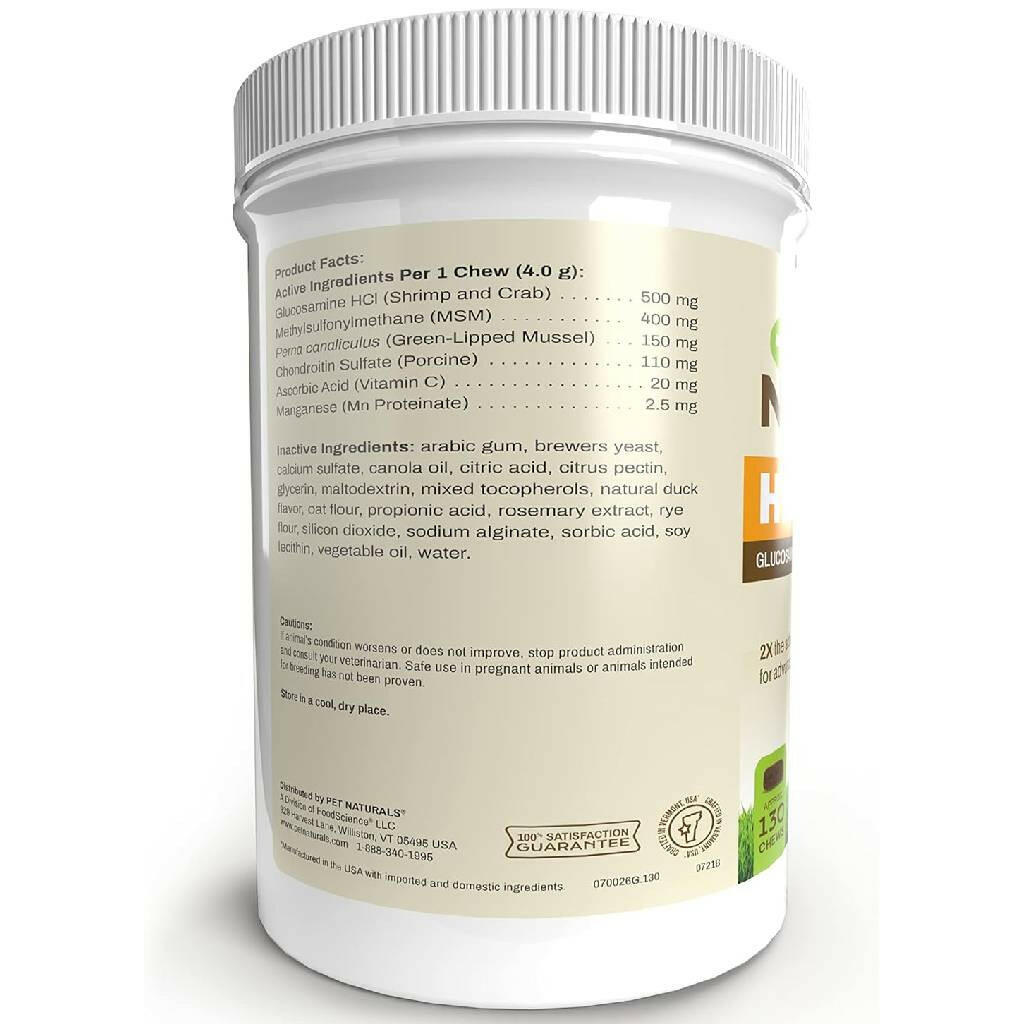 Pet Naturals Hip & Joint PRO Chews for Dogs