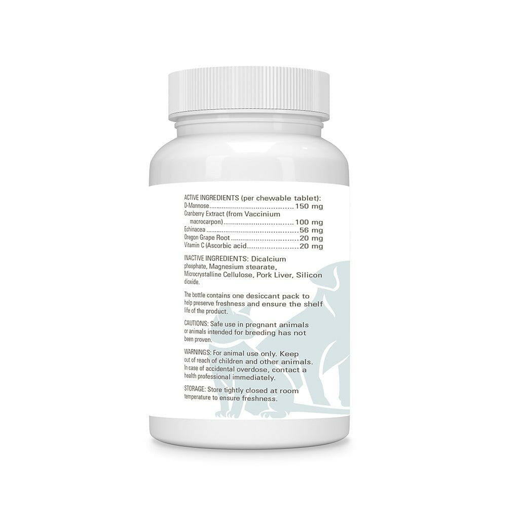 Pet Scholars Cranberry & D-Mannose Urinary Tract Support (75 Chewable Tablets)