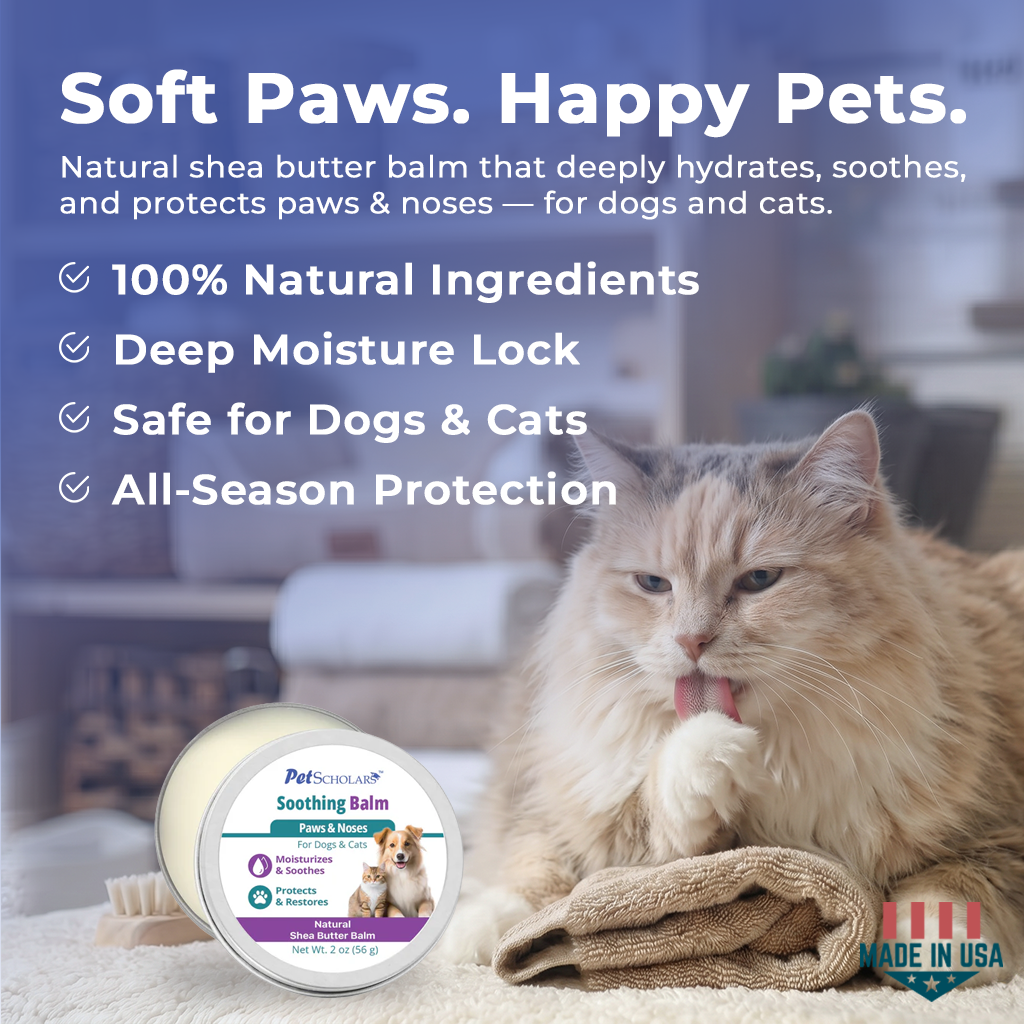 Pet Scholars Soothing Natural Shea Butter Balm for Dogs & Cats