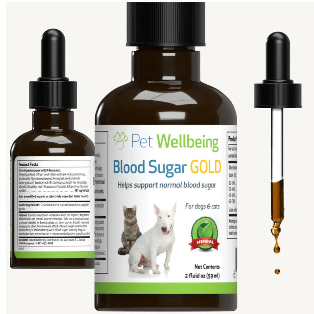 Pet Wellbeing- Blood Sugar Gold for Dog Blood Sugar