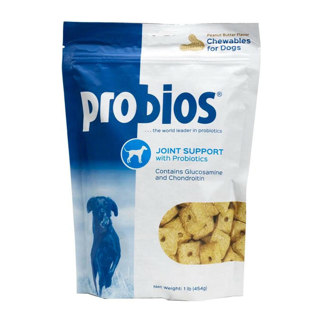 Probios Hip & Joint Support Peanut Butter Flavored Dog Treats (1 lb)