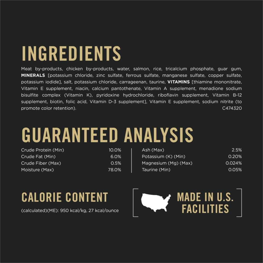 Purina Pro Plan Focus Urinary Tract Health Salmon Recipe Canned Cat Food