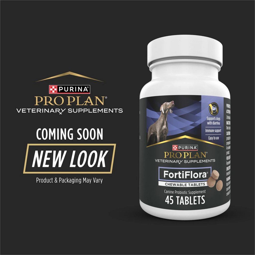 Purina Pro Plan FortiFlora Canine Probiotic Chewable Tablets for Dogs