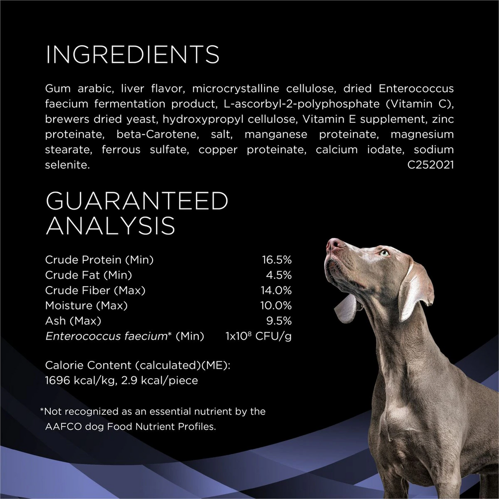 Purina Pro Plan FortiFlora Canine Probiotic Chewable Tablets for Dogs