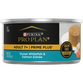Purina Pro Plan Prime Plus 7+ Ocean Whitefish & Salmon Entree Classic Canned Cat Food, 3-oz, case of 24