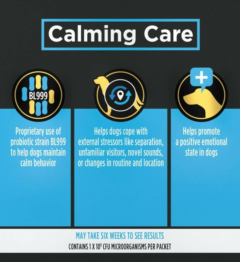 Purina Pro Plan Veterinary Supplements Calming Care Probiotic Powder Supplement for Dogs
