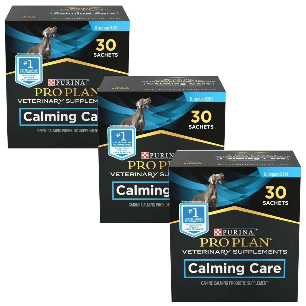 Purina Pro Plan Veterinary Supplements Calming Care Probiotic Powder Supplement for Dogs