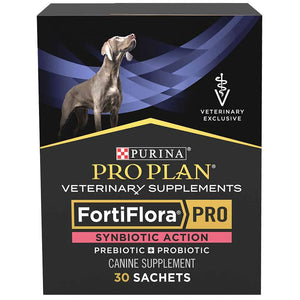 Purina Pro Plan Veterinary Supplements FortiFlora PRO Synbiotic Action Probiotic Powder for Dogs