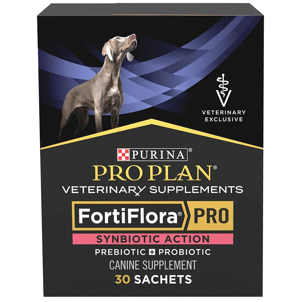 Purina Pro Plan Veterinary Supplements FortiFlora PRO Synbiotic Action Probiotic Powder for Dogs
