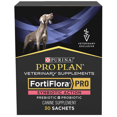 Purina Pro Plan Veterinary Supplements FortiFlora PRO Synbiotic Action Probiotic Powder for Dogs