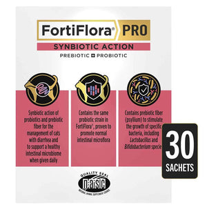 Purina Pro Plan Veterinary Supplements FortiFlora PRO Synbiotic Action Powder Supplement for Cats