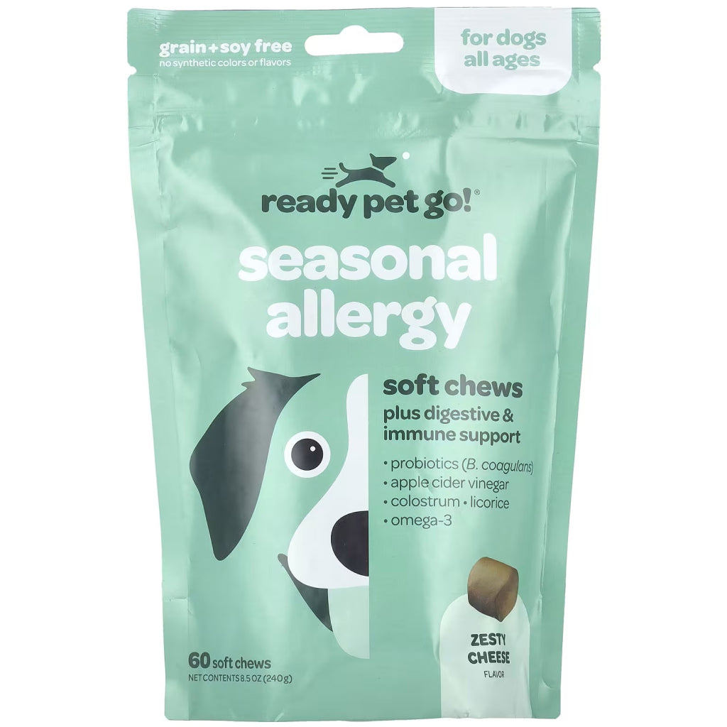 Ready Pet Go Seasonal Allergy Support for Dogs (60 soft chews)