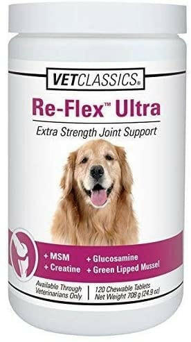 Re-Flex Ultra Strength Joint Support For Dogs (120 Chew Tabs)