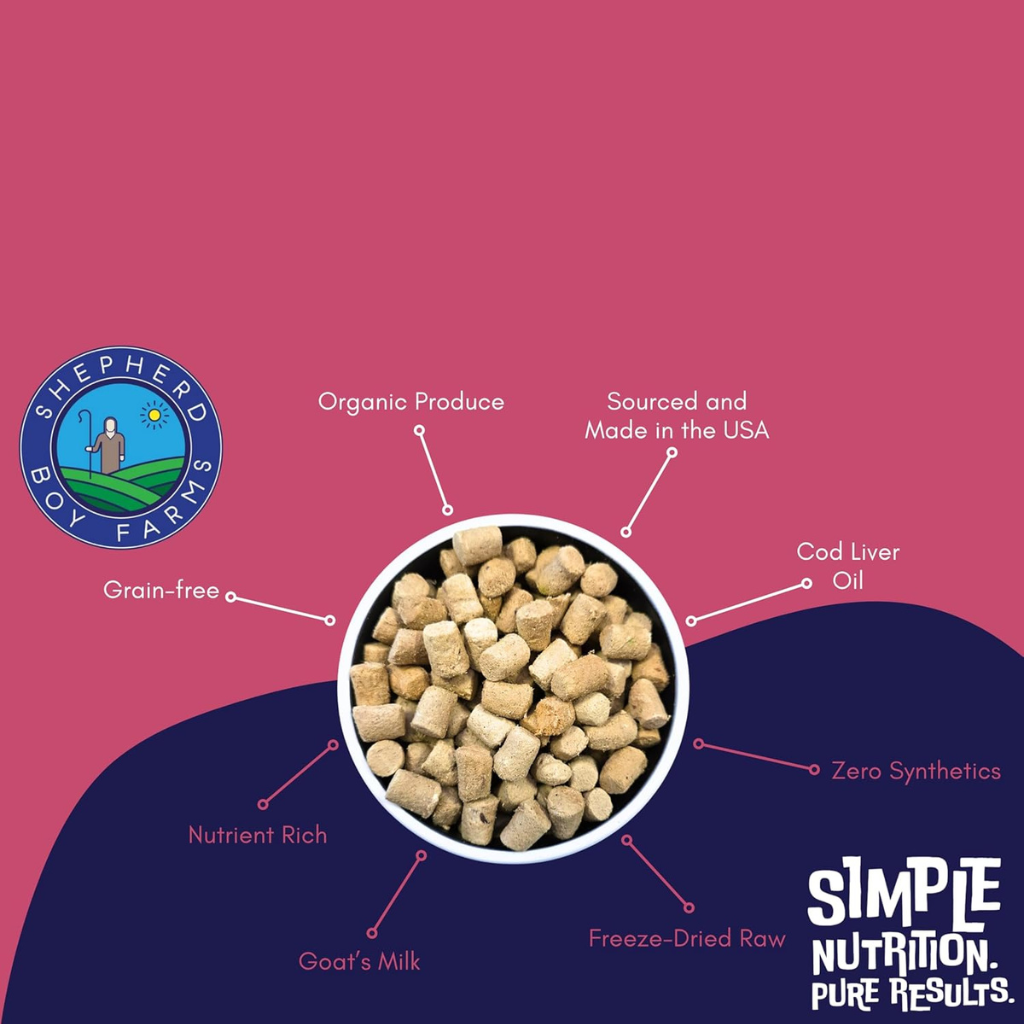 Shepherd Boy Farms Beef Recipe Freeze Dried Cat Food (12 oz)