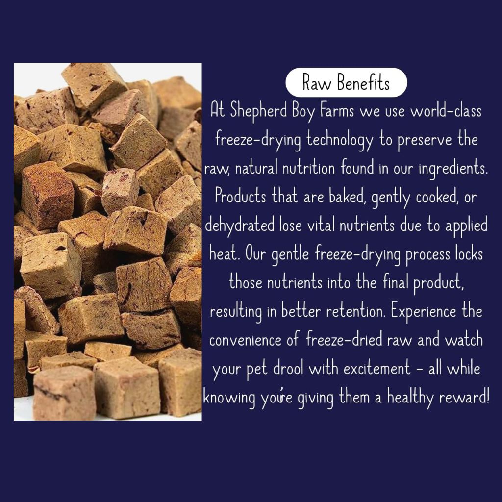 Shepherd Boy Farms Freeze Dried Lobster & Coconut Treats for Dogs & Cats