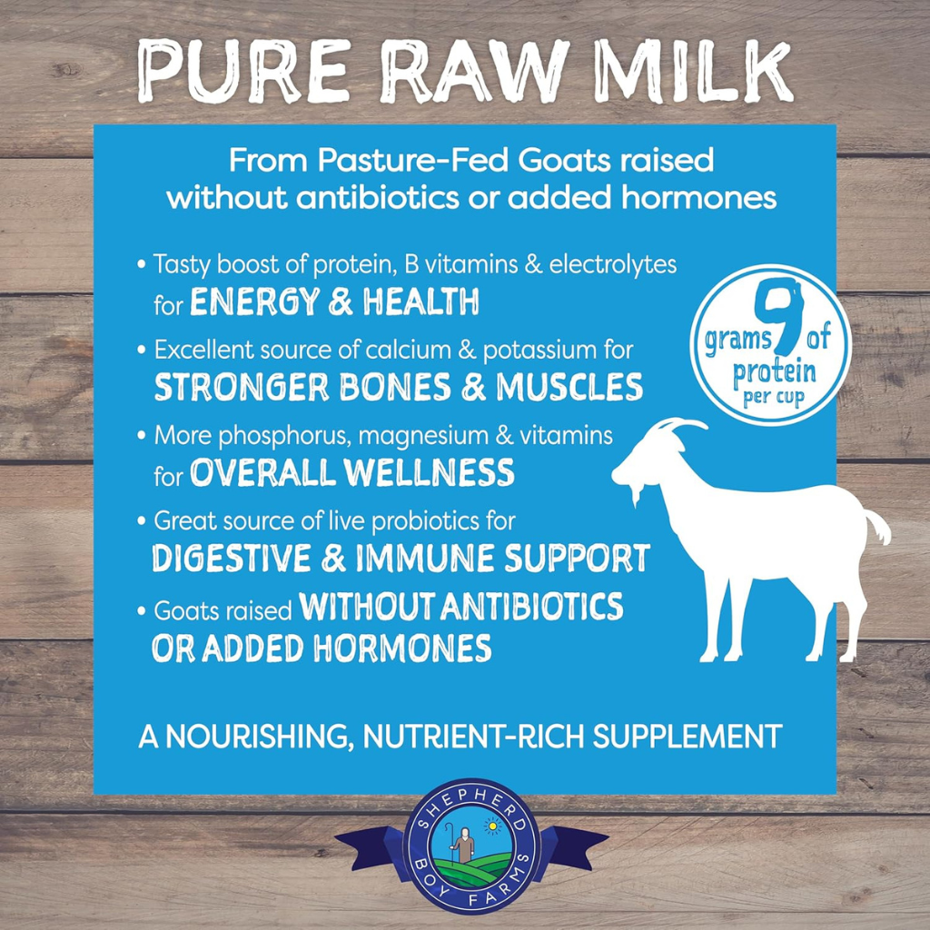 Shepherd Boy Farms Freeze Dried Raw Goat's Milk