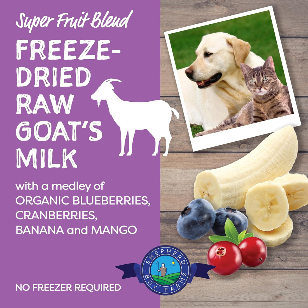 Shepherd Boy Farms Freeze Dried Raw Goat's Milk