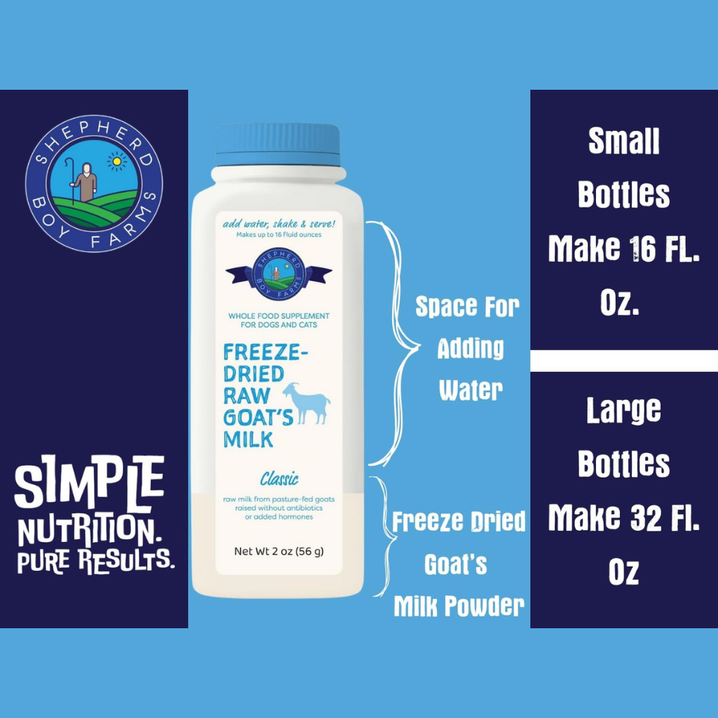 Shepherd Boy Farms Freeze Dried Raw Goat's Milk