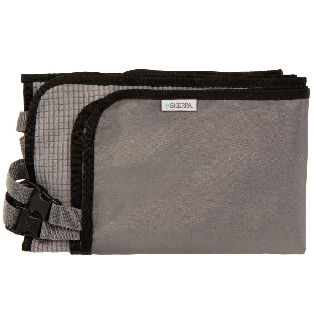 Sherpa Quiet Ride 2-In-1 Auto Seat Protector, Gray