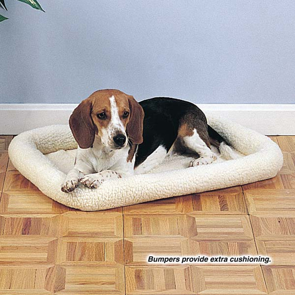 Slumber Pet Sherpa Crate Beds