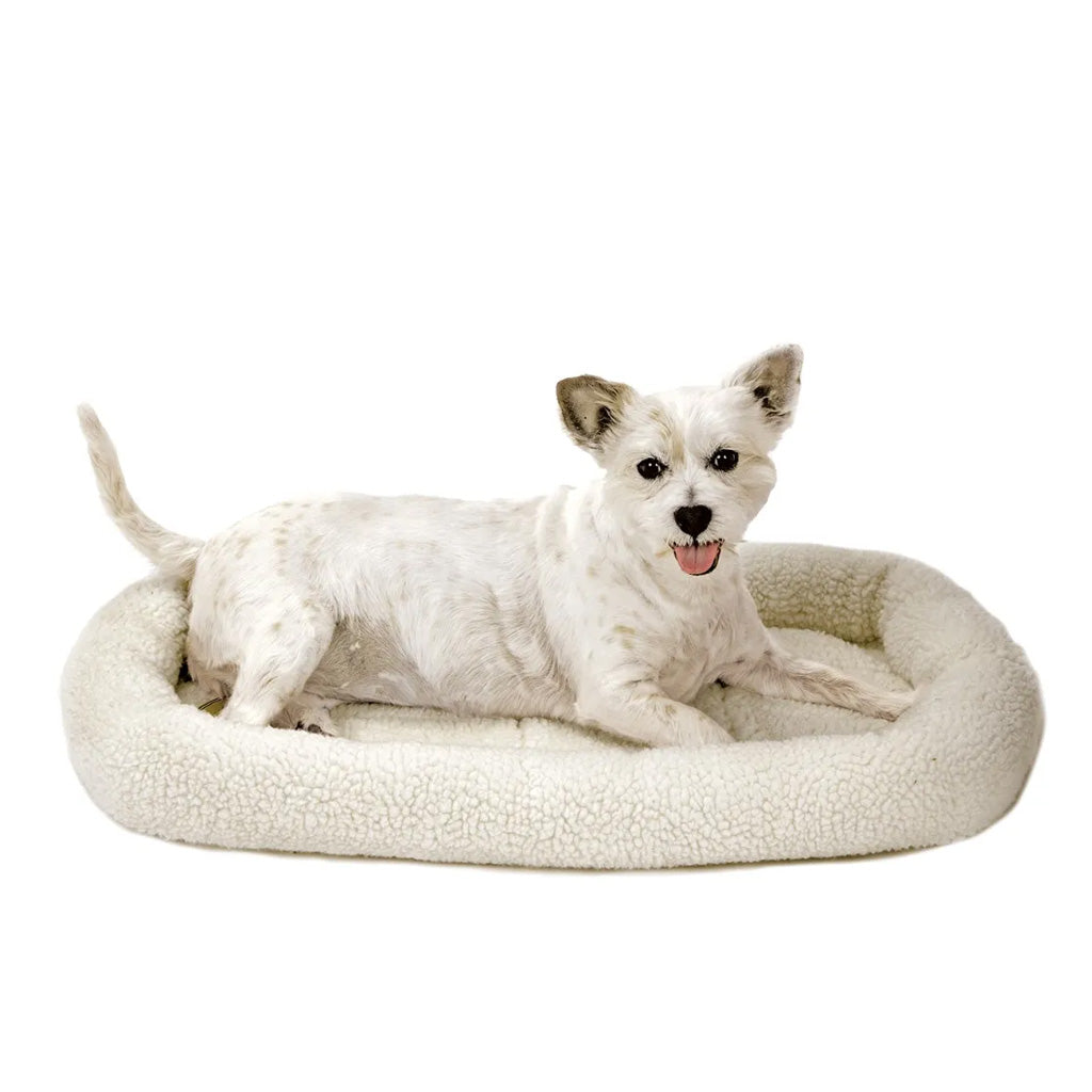 Slumber Pet Sherpa Crate Beds
