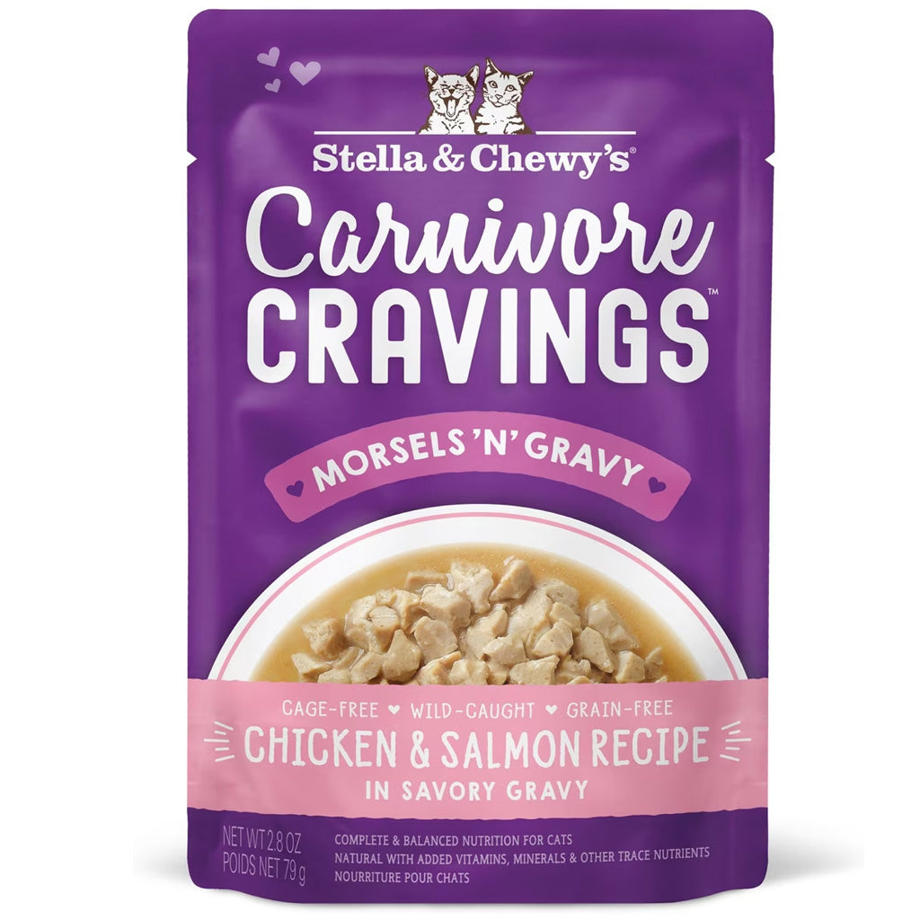 Stella & Chewy's Carnivore Cravings Morsels'N'Gravy Cat Food, 2.8-oz case of 24