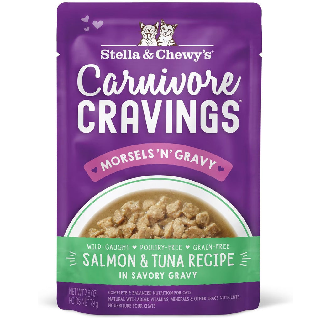 Stella & Chewy's Carnivore Cravings Morsels'N'Gravy Cat Food, 2.8-oz case of 24