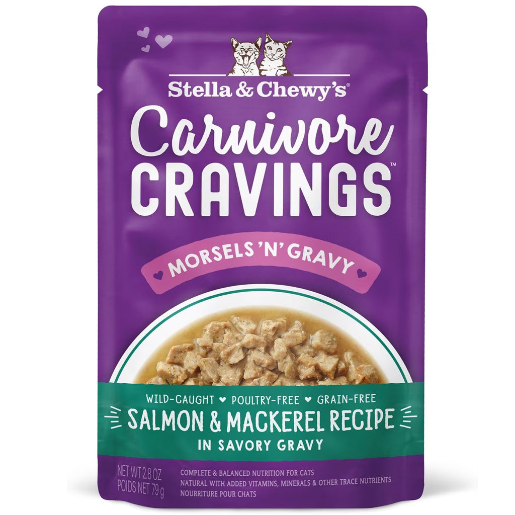 Stella & Chewy's Carnivore Cravings Morsels'N'Gravy Cat Food, 2.8-oz case of 24