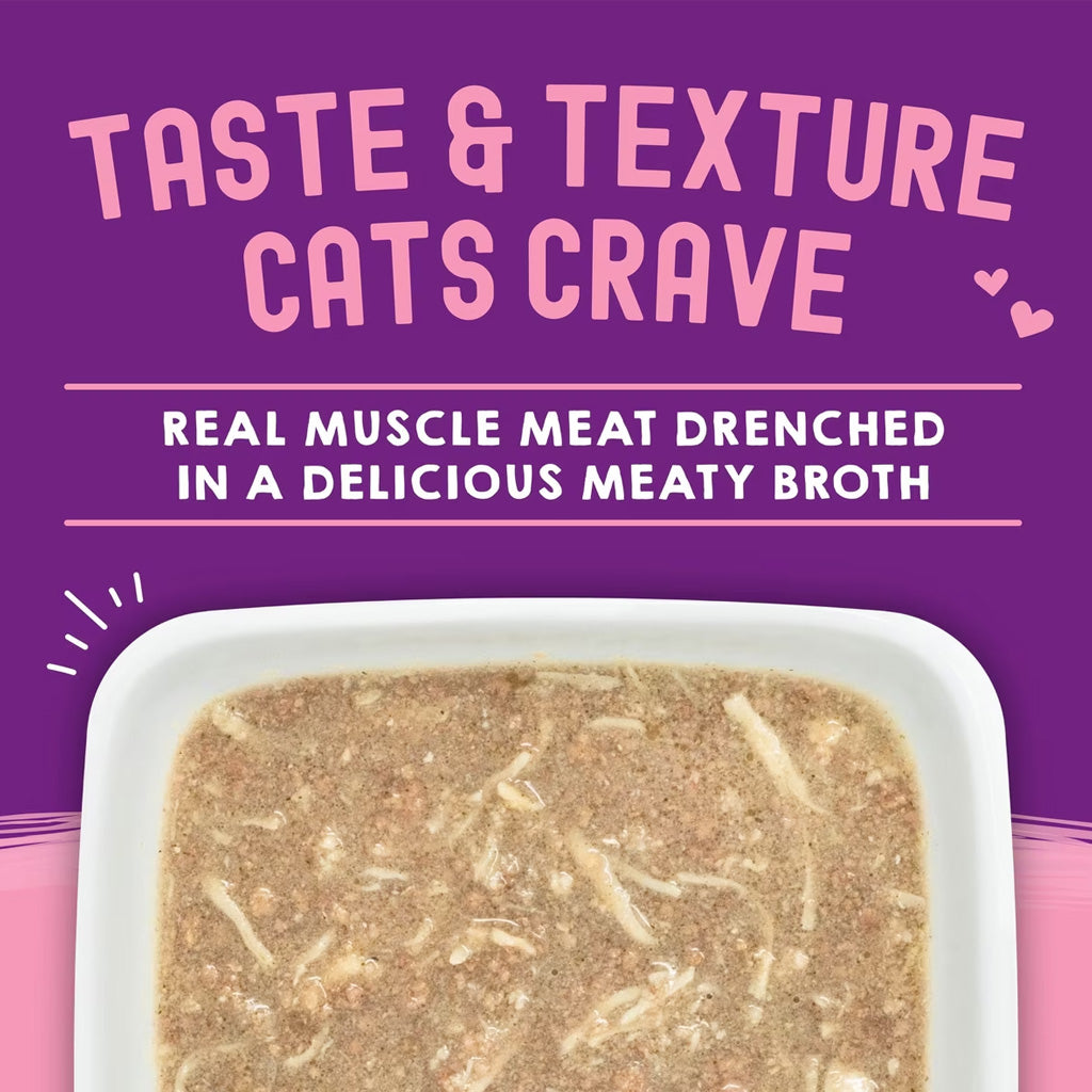 Stella & Chewy's Carnivore Cravings Shredded Wet Cat Food, 2.8-oz case of 24