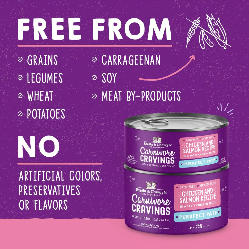 Stella & Chewy's Chicken & Salmon Flavored Pate Kitten Wet Cat Food