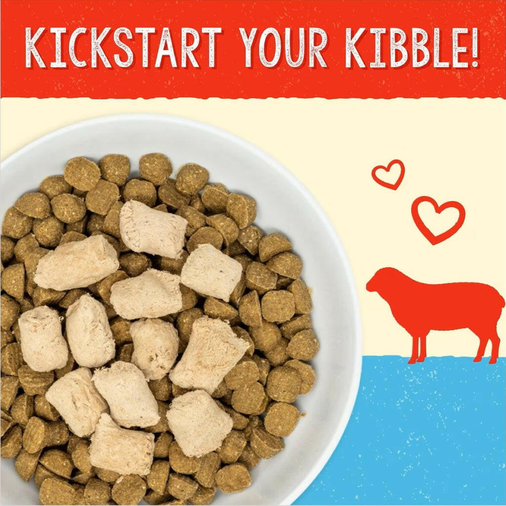 Stella & Chewy's Dandy Lamb Meal Mixers Freeze-Dried Raw Topper For Dogs