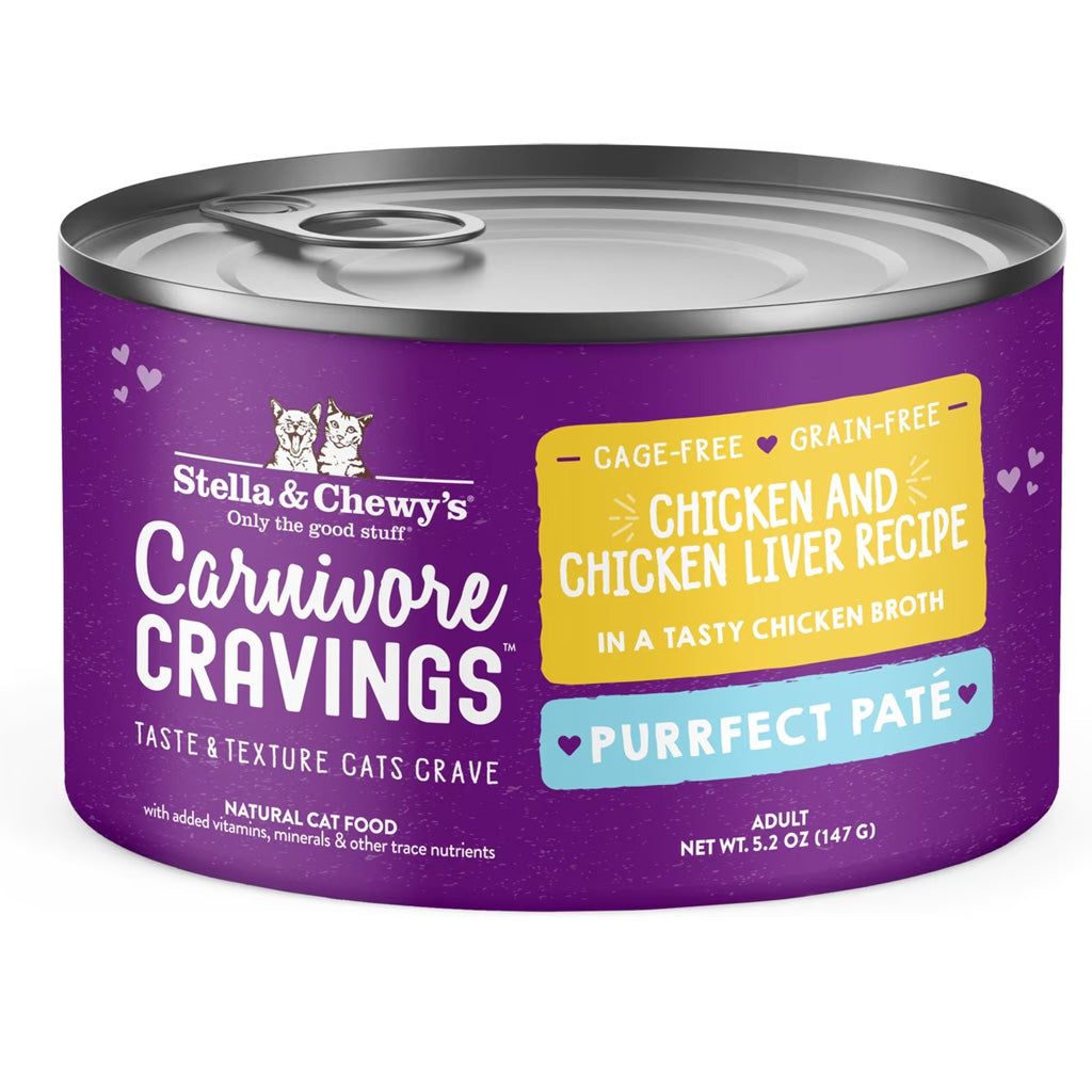 Stella & Chewy's Purrfect Pate Chicken & Chicken Liver Flavored Pate Wet Cat Food