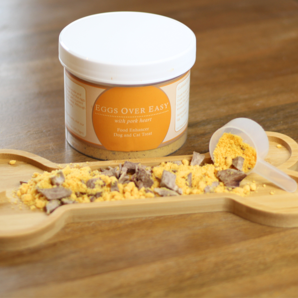 Steve's Real Food Enhance Eggs Over Easy Freeze-Dried Eggs & Pork Heart Food Enhancer (5 oz)