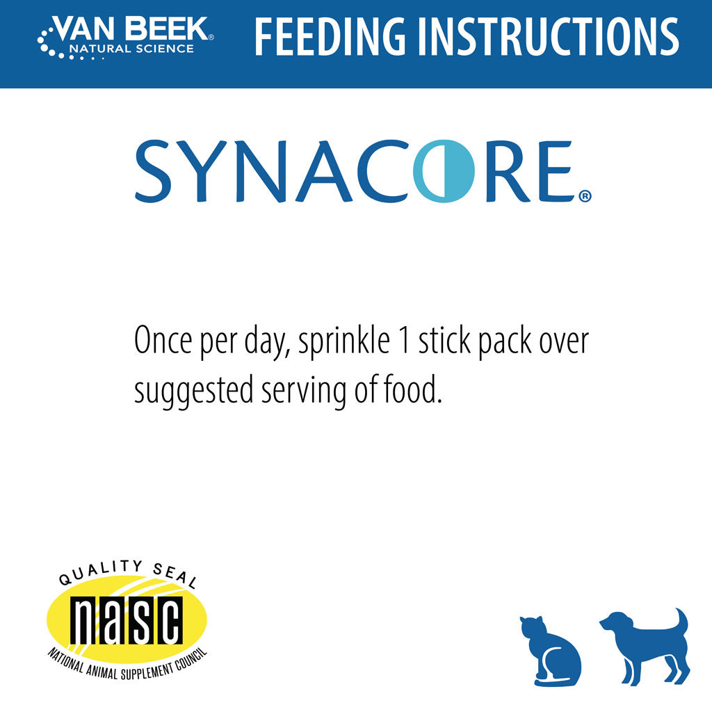 Synacore Dog - Natural Formula to Provide Immune Support for Dogs & Help MaintainDigestive Health - Probiotics and Vitamins for Dogs - Pet Products - (30 Count)