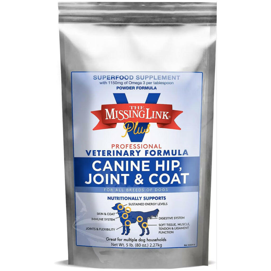 The Missing Link Professional Veterinary Formula Hip, Joint & Coat Superfood Supplement for Dogs