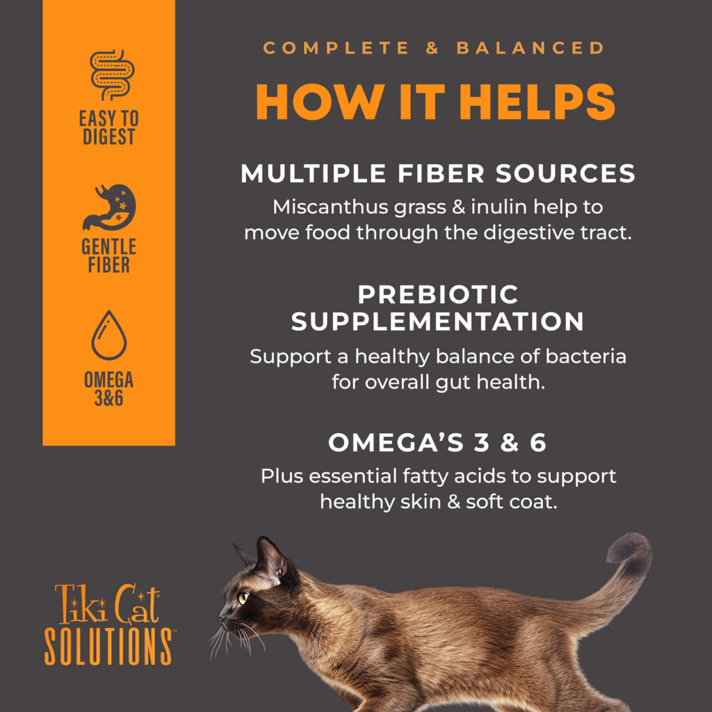 Tiki Cat Solutions Digestion Grain Free Lamb & Egg Dry Cat Food