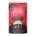 Tiki Cat Solutions + Function Mousse Mobility Chicken Recipe Food Topper for Cats (1.5 oz x 12 pouches)