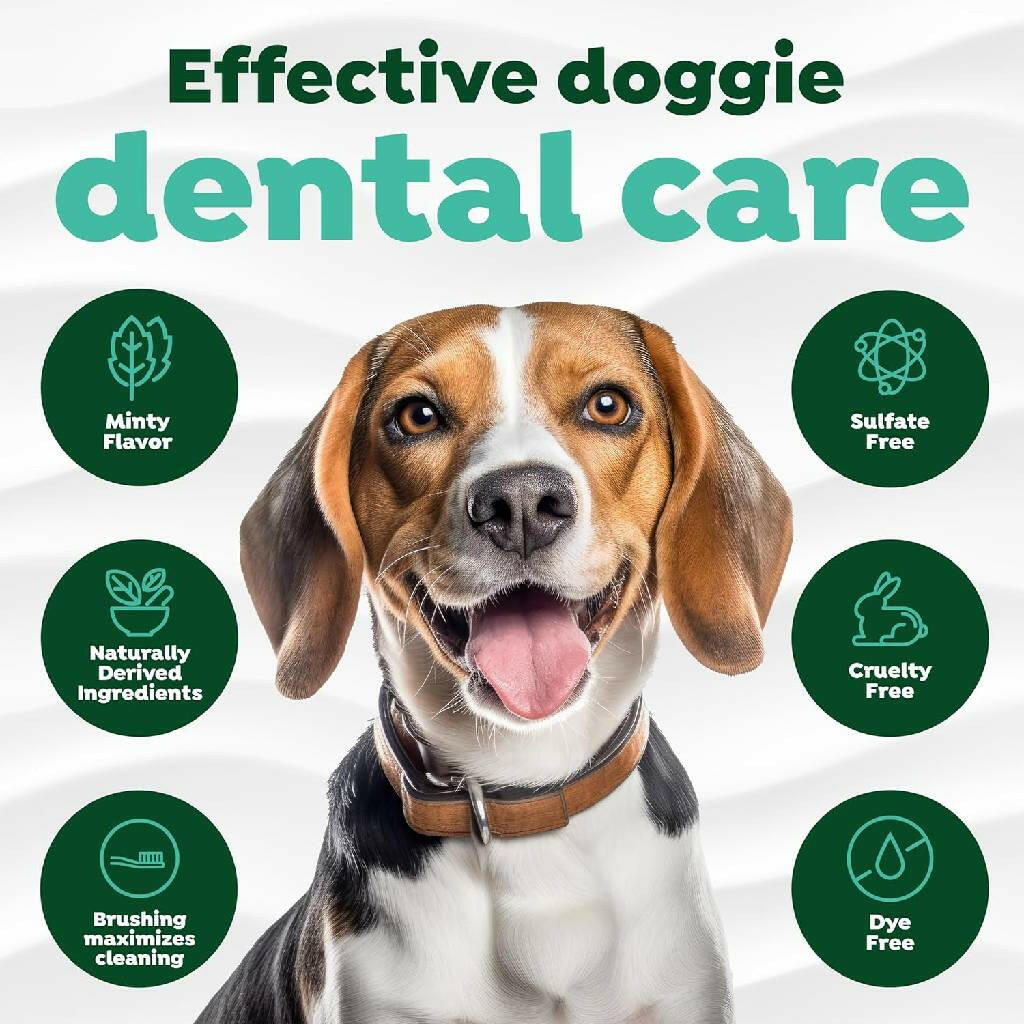 TropiClean Fresh Breath Oral Care Kit for Small & Medium Dogs