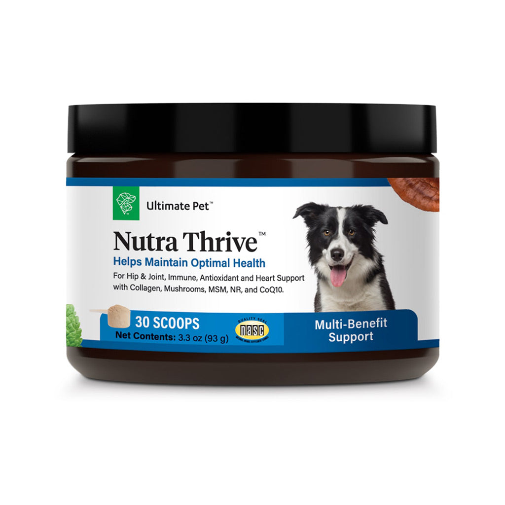 Ultimate Pet Nutrition Nutra Thrive Nutritional Supplements for Dogs, 3.3-oz