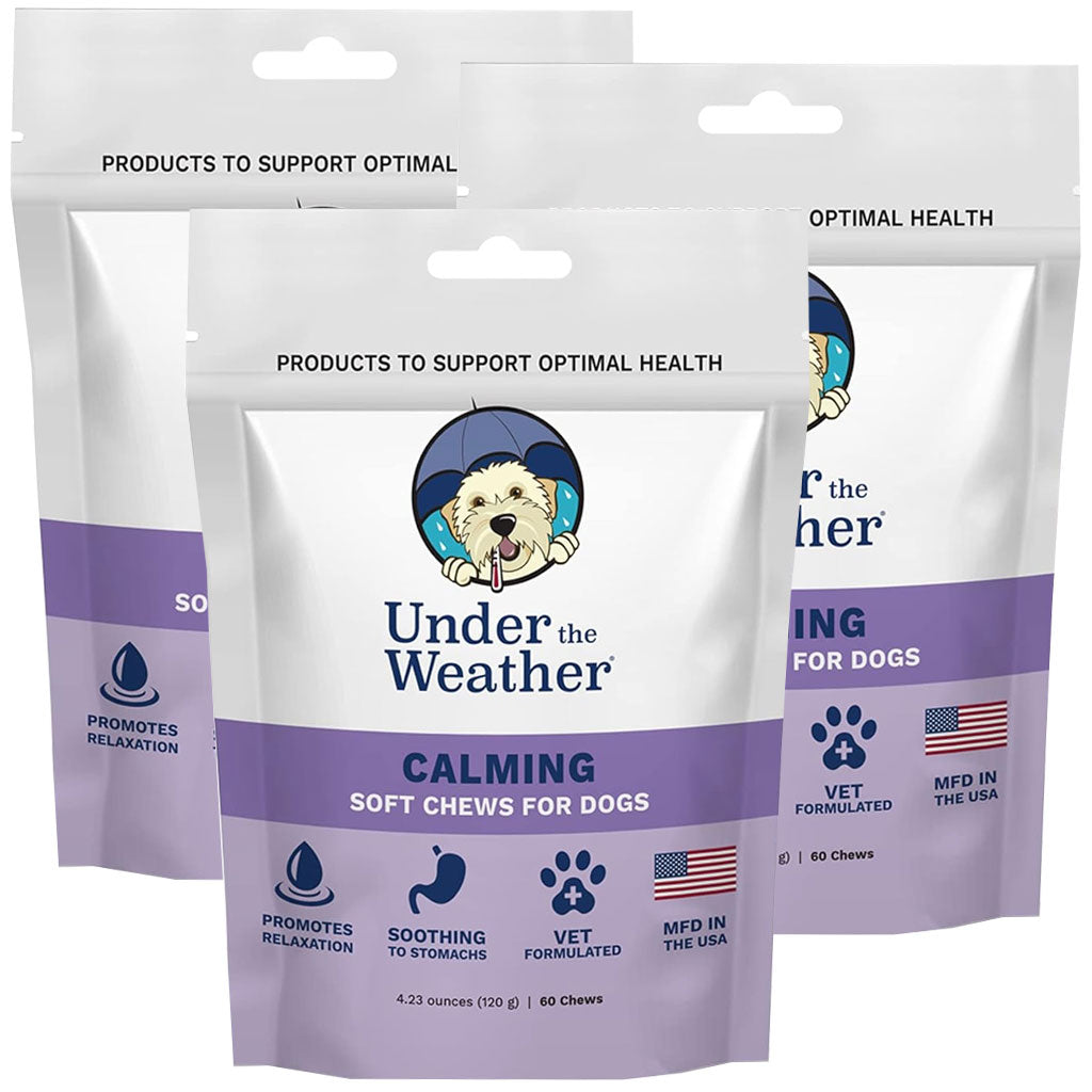 Under the Weather Calming Soft Chews for Dogs, 60 chews