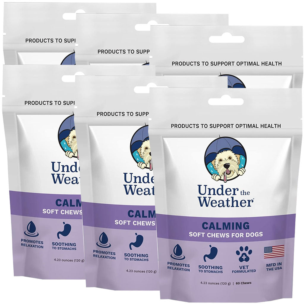 Under the Weather Calming Soft Chews for Dogs, 60 chews
