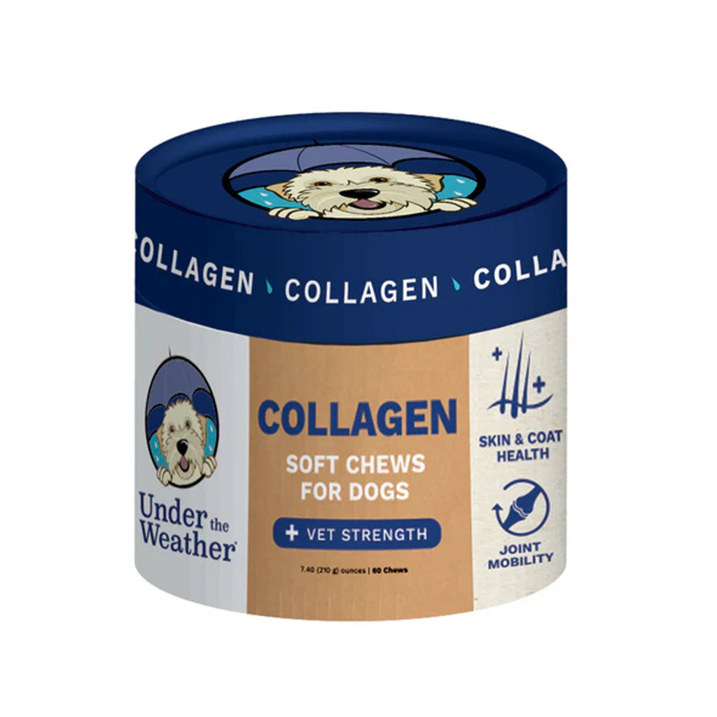 Under the Weather Collagen Soft Chews for Dogs, 60 chews