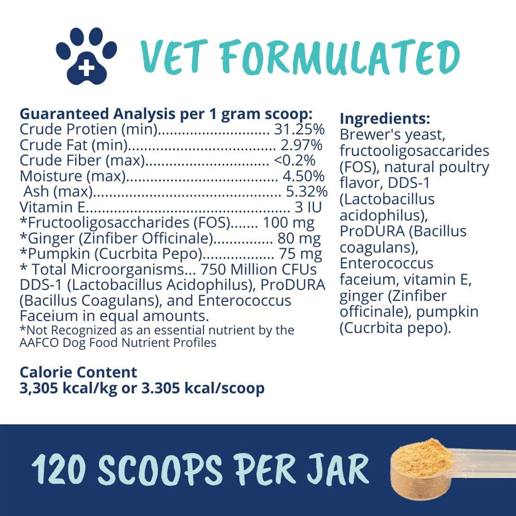 Under the Weather Probiotic Powder for Dogs, 4.23-oz
