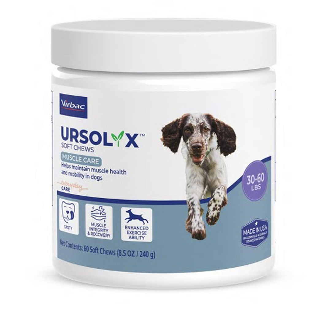 Ursolyx Muscle Care Soft Chews for Dogs
