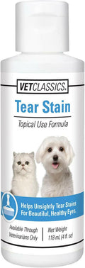 Vet Classics Tear Stain Topical Liquid for Dogs & Cats (4 oz)